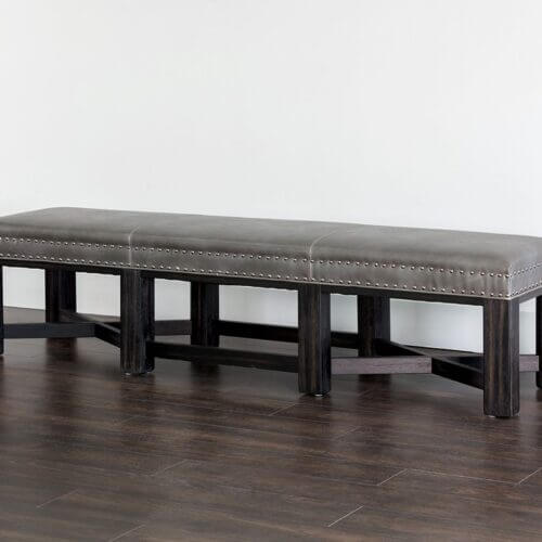 SUNPAN 105166 Brixton Bench - Overcast Grey Toronto