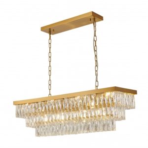 BETHEL OC33C38G Linear Chandelier Montreal