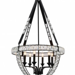 BETHEL LA17C24BLK Chandelier Winnipeg
