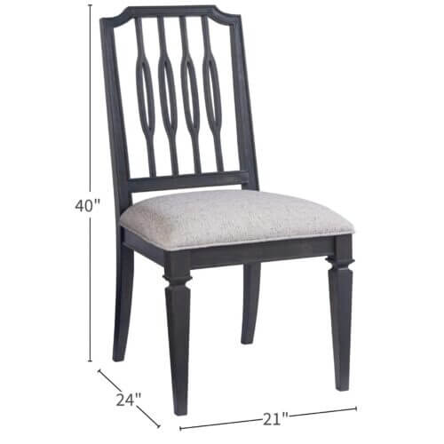UNIVERSAL FURNITURE 805B624-RTA MIDTOWN MIDTOWN SIDE CHAIR Halifax