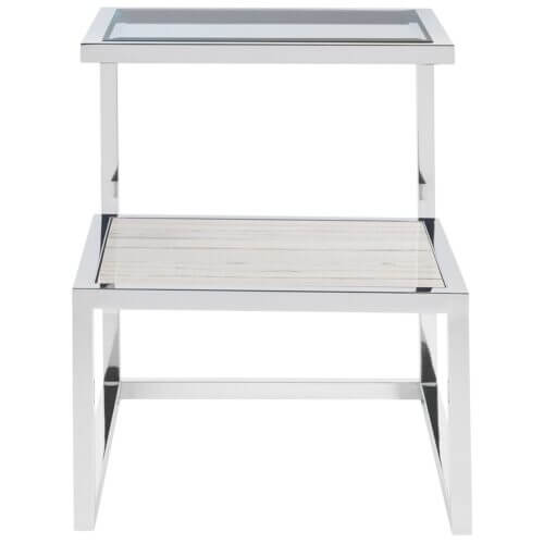 UNIVERSAL FURNITURE 827811 PARADOX END TABLE WITH STONE SHELF Montreal