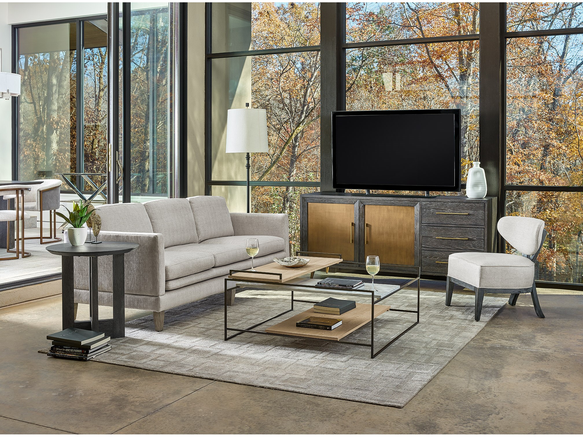 UNIVERSAL FURNITURE 846829 MODERN CRAWFORD COCKTAIL TABLE HAlifax