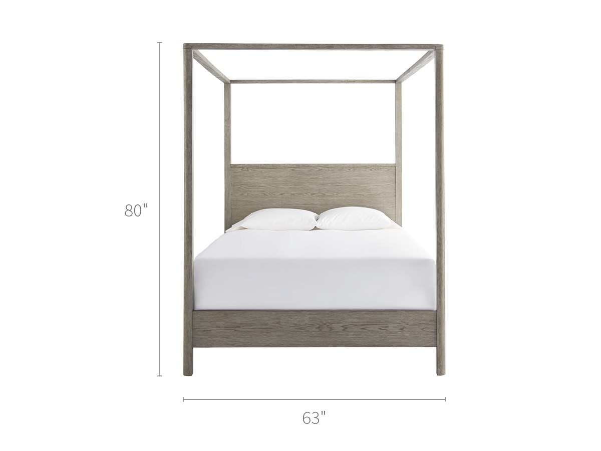UNIVERSAL FURNITURE 872280B SPACES GRAHAM QUEEN POSTER BED Halifax
