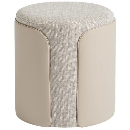 UNIVERSAL FURNITURE 941830 CAMILLE ROUND OTTOMAN Halifax