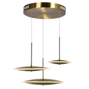 CWI LIGHTING 1204P22-3-625-A OVNI LED CHANDELIER Montreal