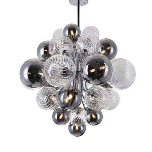 CWI LIGHTING PALLOCINO 15-LIGHT CHANDELIER 1205P25-15-601 Halifax