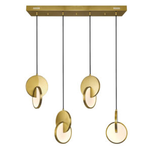 CWI LIGHTING TRANCHE LED CHANDELIER 1206P35-4-629 Toronto