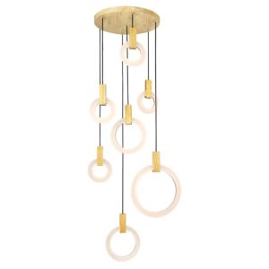 CWI LIGHTING ANELLO LED CHANDELIER 1214P28-7-236 Winnipeg
