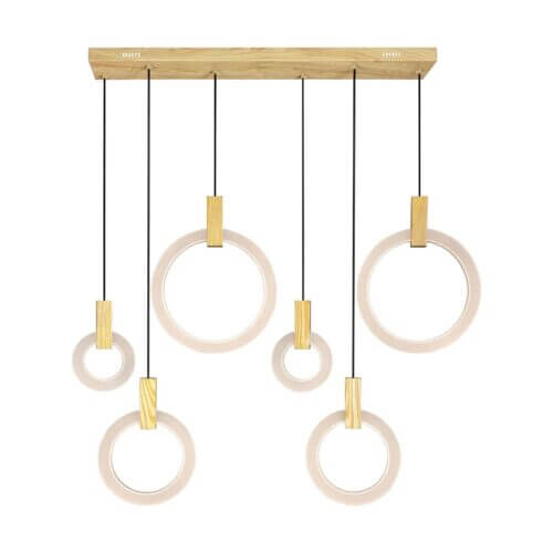 CWI LIGHTING ANELLO LED CHANDELIER 1214P52-6-236-RC Ottawa