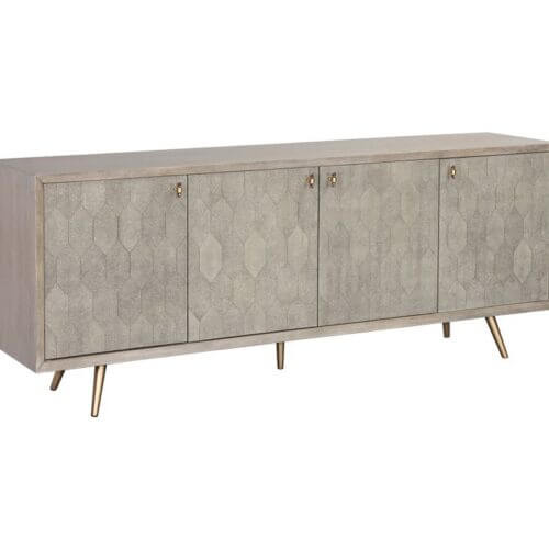 SUNPAN Aniston Sideboard Large White Ceruse 105008 MONTREAL