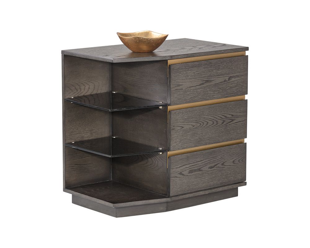 SUNPAN Danae Nightstand - Left Side 105393 Halifax
