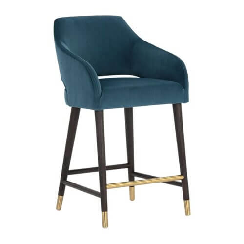 SUNPAN Adelaide Counter Stool Timeless Teal 106104 Winnipeg