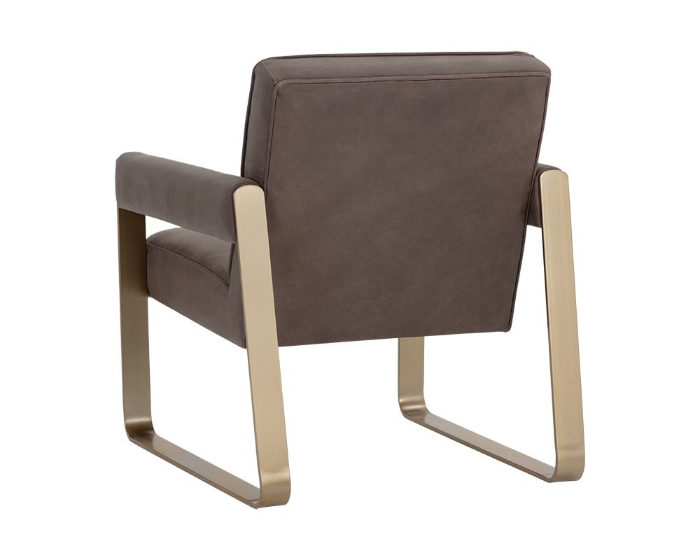 SUNPAN Gale Lounge Chair Lux Brass 106127 Ottawa