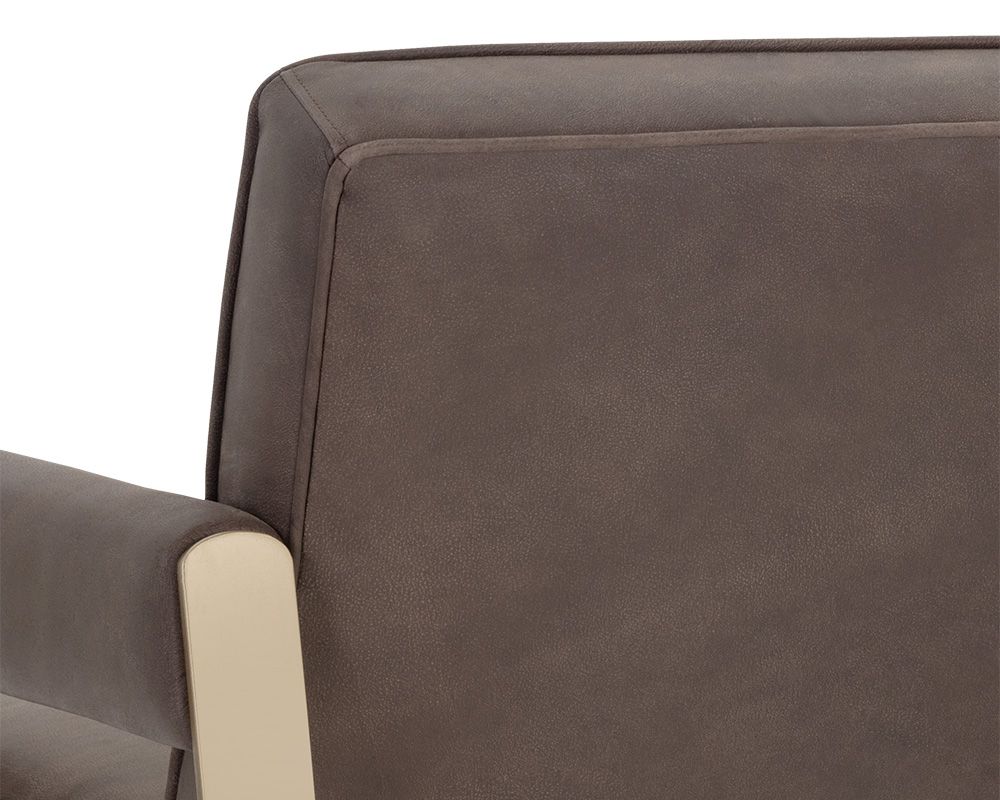 SUNPAN Gale Lounge Chair Lux Brass 106127 Ottawa