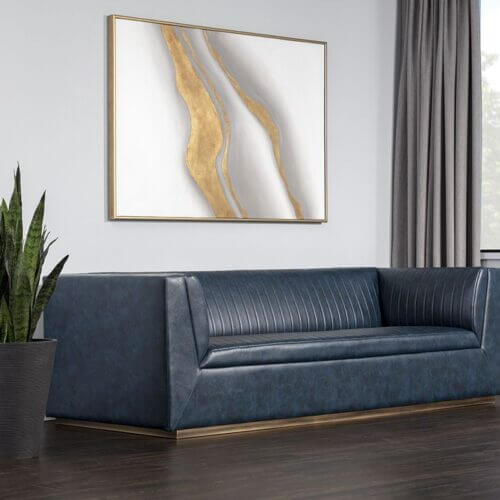 SUNPAN Bradley Sofa Vintage Blue 106131 Halifax