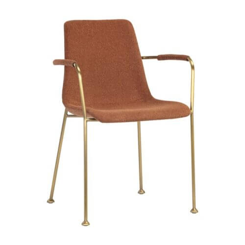 SUNPAN Hathaway Dining Armchair Belfast Rust 106203 Halifax