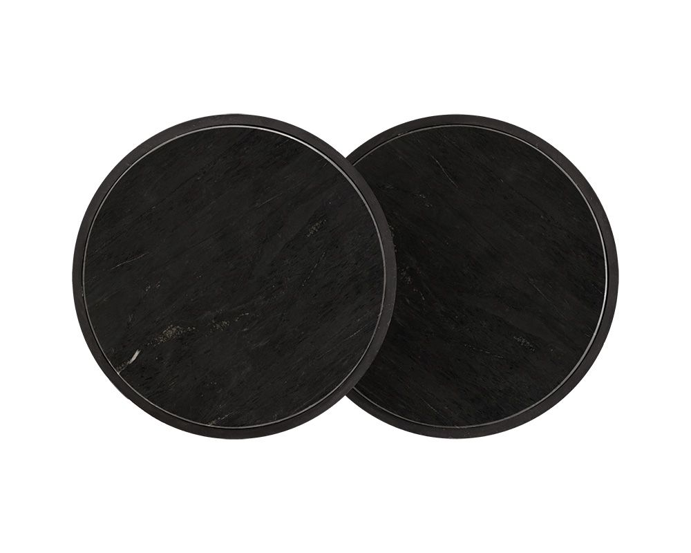 SUNPAN Kyrie Nesting Side Tables set Of 2 106291 Halifax