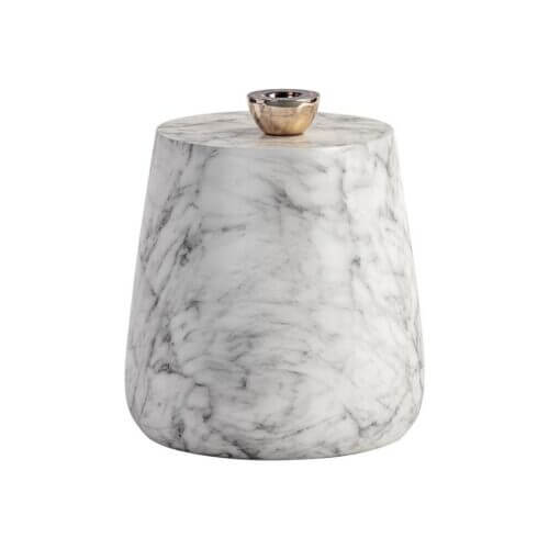 SUNPAN Aries Side Table Marble Look 106402 Ottawa