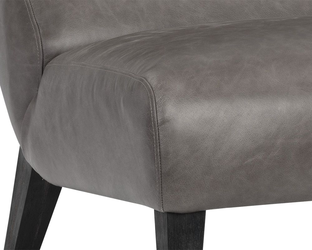 SUNPAN Ellison Lounge Chair Marseille Concrete Leather 106485 Winnipeg