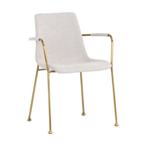 SUNPAN Hathaway Dining Armchair Belfast Oatmeal 106518 Fredericton