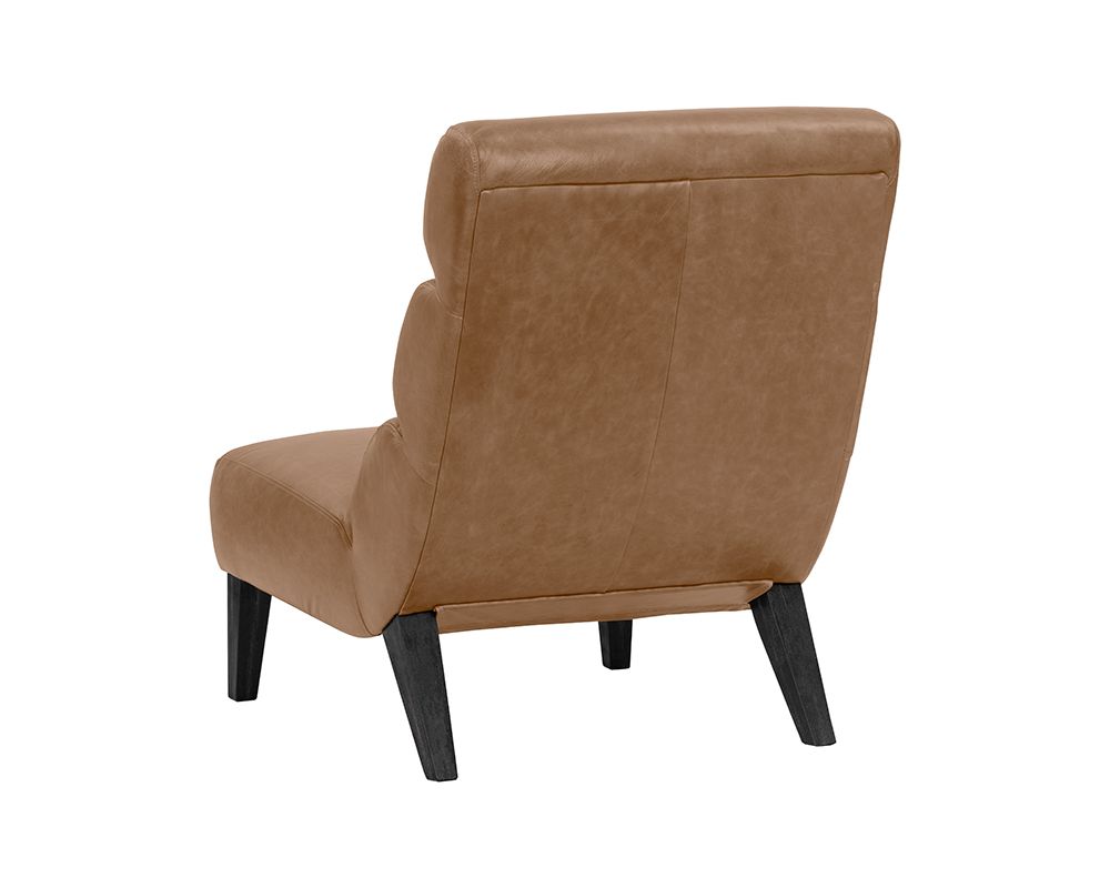 SUNPAN Ellison Lounge Chair Marseille Camel Leather 106587 TORONTO