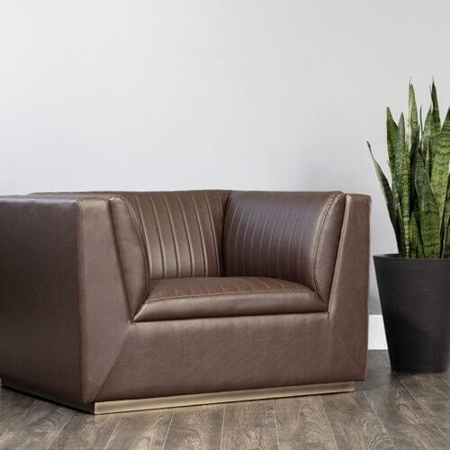 SUNPAN Bradley Armchair Vintage Cognac 106612 Toronto