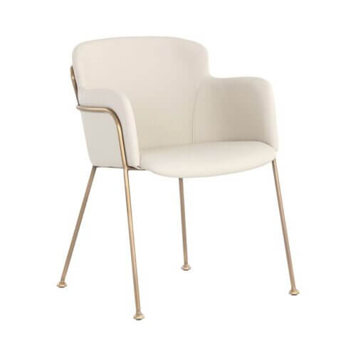 SUNPAN Odesa Dining Armchair Dillon Cream 106887 Montreal