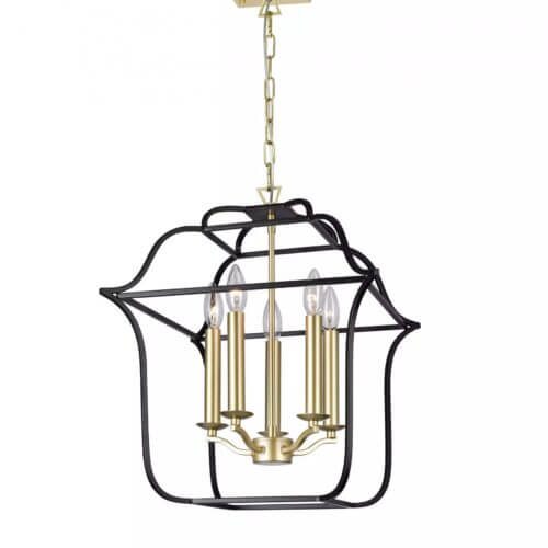 CWI LIGHTING TUDOR 5-LIGHT CHANDELIER 1223P16-5-602 Toronto