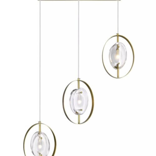 CWI LIGHTING IRIS 3-LIGHT CHANDELIER 1224P22-3-625 Ottawa