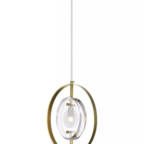 CWI LIGHTING IRIS 1-LIGHT PENDANT 1224P8-1-625 Ottawa