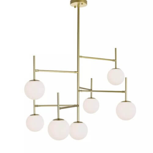 CWI LIGHTING TOURCH 7-LIGHT CHANDELIER 1228P36-7-169 Montreal