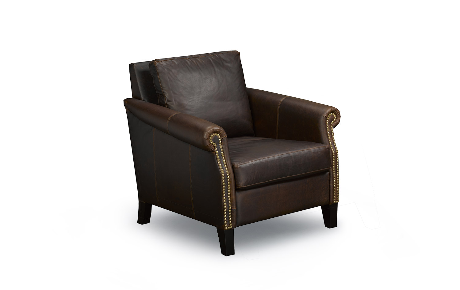 BRENTWOOD Eleanor Leather Chair L244-20 Brampton