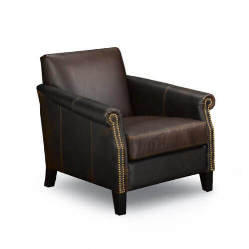 BRENTWOOD Ellie Leather Chair L245-20 Ontario