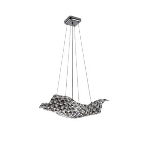 LUMIRAMA Black and White Chandelier 1750-04-SMK Toronto