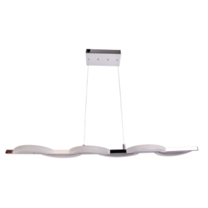 LUMIRAMA DELFO LED Linear Chandelier 2102-06-CHR Halifax