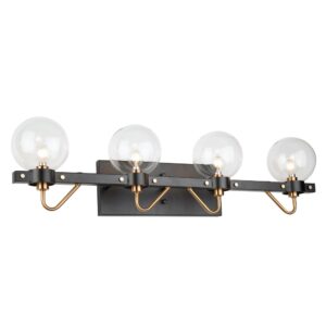 ARTCRAFT LIGHTING CHELTON 4 LIGHT WALL MOUNT AC11424CL Edmonton