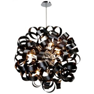 ARTCRAFT LIGHTING Bel Air Chandelier AC602BK Barrie