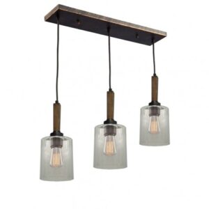 ARTCRAFT LIGHTING Legno Rustico Island Light AC10143BU Halifax