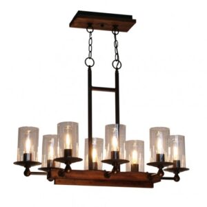 ARTCRAFT LIGHTING Legno Rustico Island Light AC10148BU Vancouver