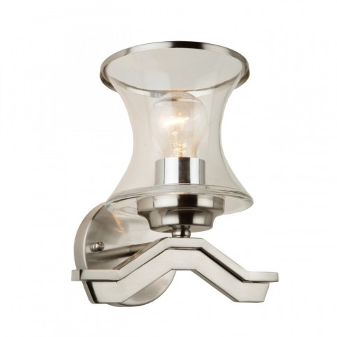 ARTCRAFT LIGHTING Dorsett 1 Light Brushed Nickel Wall Bracket AC10237BN ottawa