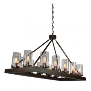 ARTCRAFT LIGHTING Jasper Park Island Light AC10554BU Montreal