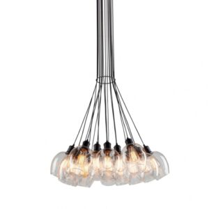 ARTCRAFT LIGHTING CLEARWATER 18 LIGHT CHANDELIER AC10728BK Toronto