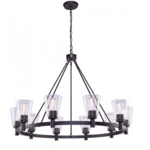 ARTCRAFT LIGHTING Clarence Chandelier AC10760OB Barrie