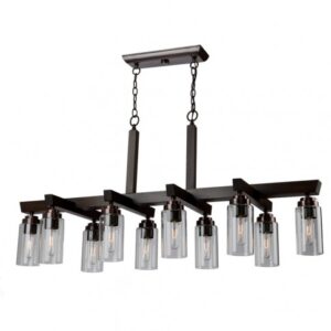 ARTCRAFT LIGHTING Home Glow Chandelier AC10860BU Collingwood