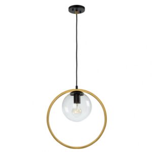 ARTCRAFT LIGHTING LUGANO 1 LIGHT CORD PENDANT AC10890VB Ottawa