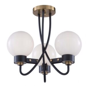 ARTCRAFT LIGHTING Chelton Semi-Flush Mount AC11423WH Halifax