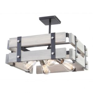 ARTCRAFT LIGHTING Barnyard Semi-Flush Mount AC11493BW Fredericton