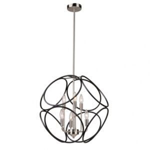 ARTCRAFT LIGHTING SORRENTO 2 TIER 6LT CHANDELIER AC11566NB Brampton