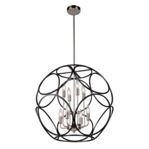 ARTCRAFT LIGHTING SORRENTO 2 TIER 8LT CHANDELIER AC11568NB Barrie