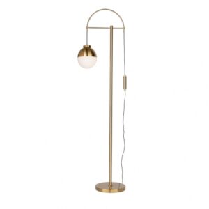 ARTCRAFT LIGHTING CORTINA BRASS FLOOR LAMP AC7594BR Collingwood